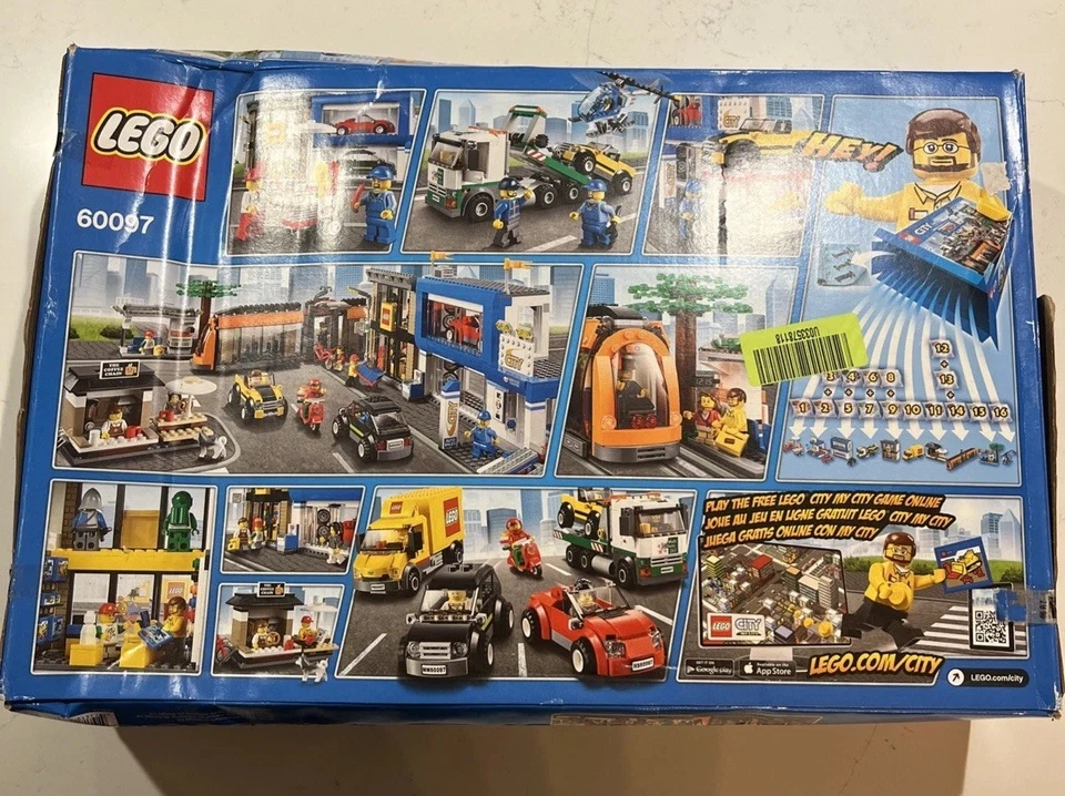 New Box Damage LEGO CITY: City Square (60097) - Image 2 of 4