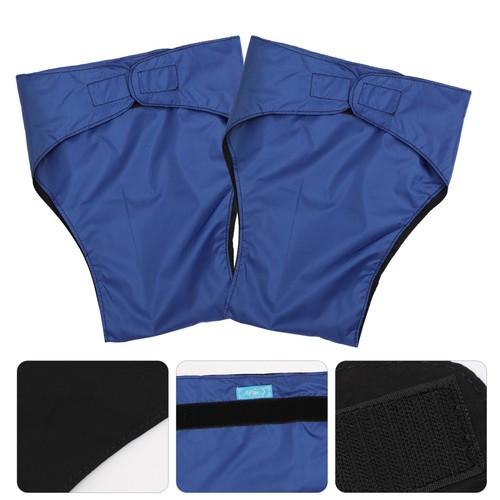 2 Pcs Waterproof Diapers Elderly Men and Women Cloth for - Picture 4 of 12
