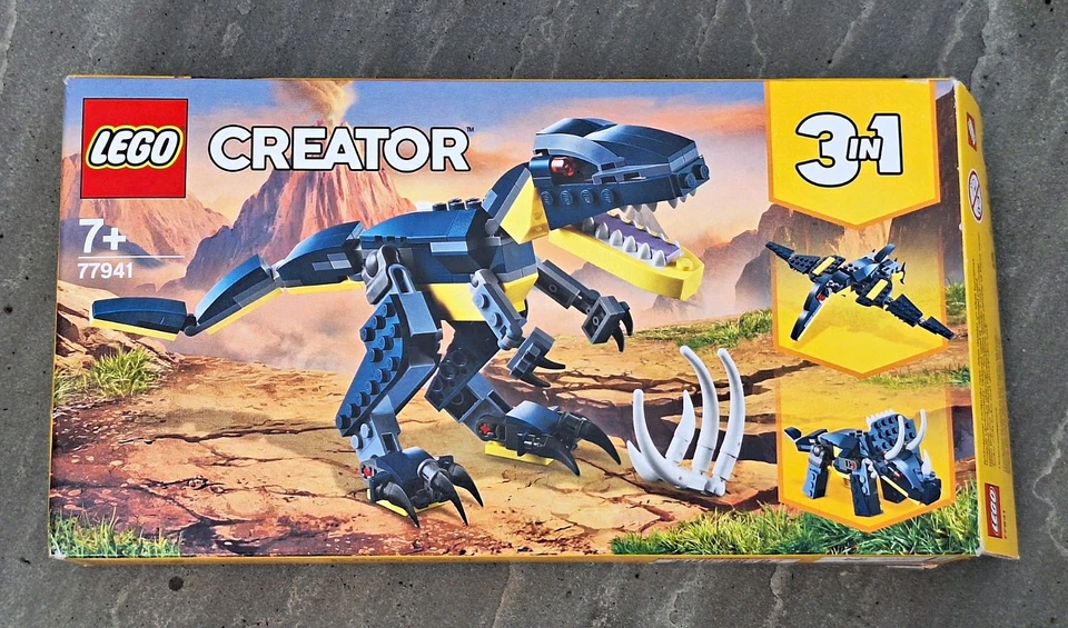 LEGO Creator 77941 Mighty Dinosaurs - Blue Version, photo 1 of 2