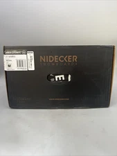 Nidecker Supermatic Snowboard Bindings, Carbon Black, Medium MY25