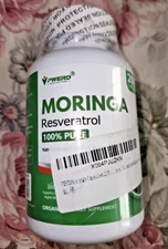 Organic Moringa ~ 200 Count ~ Pure Moringa Oleifera Leaf Powder Capsules