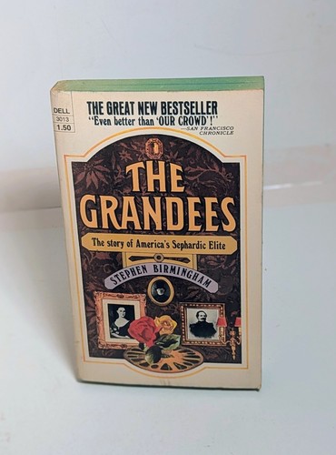 The Grandees Story of America's Sephardic Elite (1971, PB) By Stephen Birmingham - Bild 1 von 4
