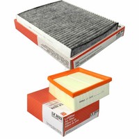 Mahle / Knecht Set Filterpaket Innenraumfilter LAK 463 Luftfilter LX 2633