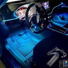 Interior Car Lights - 48 LED App Remote Control Equipped Color-changing