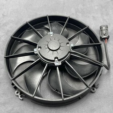 30103202 12" Puller Fan 12V Curved Blade 1870 CFM For SPAL VA01-AP90/VLL-66A