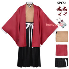 Demon Slayer Tsugikuni Yoriichi Anime Cosplay Costume Kimono Kisatsutai Uniforms