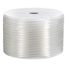 Pneumatic Tubing Pipe, 12mmx8mm 295ft 90 Meters PU Air Line Tubing Transparent