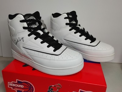 New Size US 8.5 Men's Patrick Ewing Orion Non Strap  White/black  1RBE004-101
