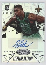 2015 Certified Signatures Mirror Silver 29/150 Stephone Anthony #CS-SA Auto 0j6