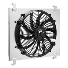 Aluminum Radiator Shroud Fan Compatible With 1932 Ford Grill Shell Chevy Motor Aluminum Radiator Shroud Fan Compatible With 1932 Ford Grill Shell Chevy Motor