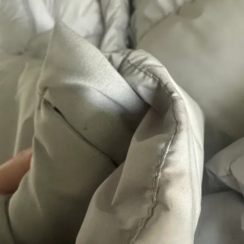 Spao Basic Puffer Padding Light Gray Jacket - Wom… - image 3