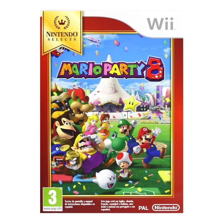 Mario Party 8 Nintendo Seletcs WII (SP) [PO33104]