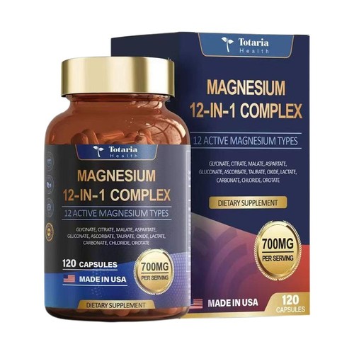 Magnesium12 in 1 Complex - Magnesium Glycinate,Citrate, Malate. L-Threonat NEW ╲ - Picture 15 of 19