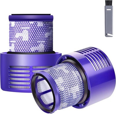 2-Pack HEPA Filters for Dyson V10 Cyclone, Animal, Absolute  969082-01