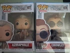 Funko Pop! Television Vinyl: Crowley  #1078 and Aziraphale #1077 Good Omens Lot