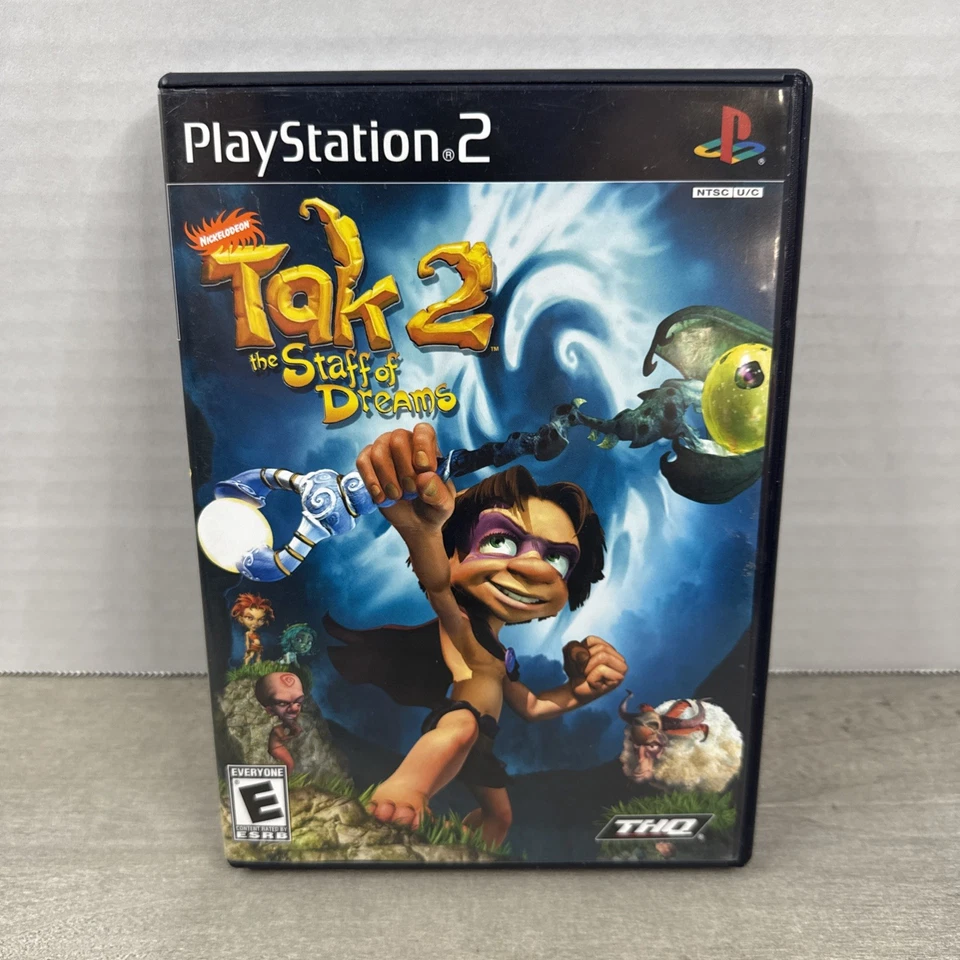 Tak 2 The Staff of Dreams Playstation 2 Etiqueta Negra Completo En Caja Original Foto 2 de 4