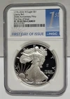 1776 - 2026 W Proof $1 American Silver Eagle NGC PF70 Privy First Day Issue FDOI