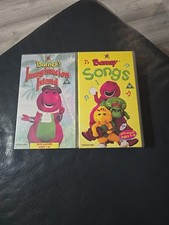 Barney the Dinosaur Vhs Sing Along Tapes