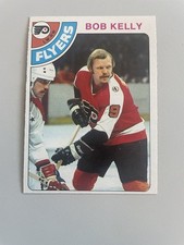 1978/79 OPC Hockey Bob Kelly Card # 71 In Excellent Condition