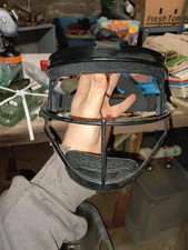 RIP-IT Original Defense Softball Fielder's Mask, Youth, Black New