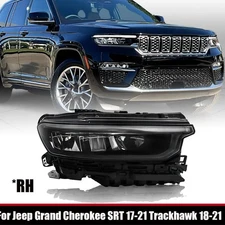 For 2021 2022 2023 2024 Jeep Grand Cherokee RH Passenger Right LED Headlight