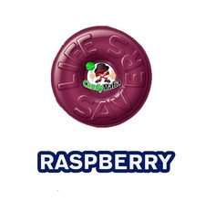 Red Raspberry Lifesavers - 8oz Hard Candy Individually Wrapped half pound
