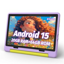10 Inch Tablet for Kids 20GB 64GB 1TB Expandable Android URAO Octa-Core Case