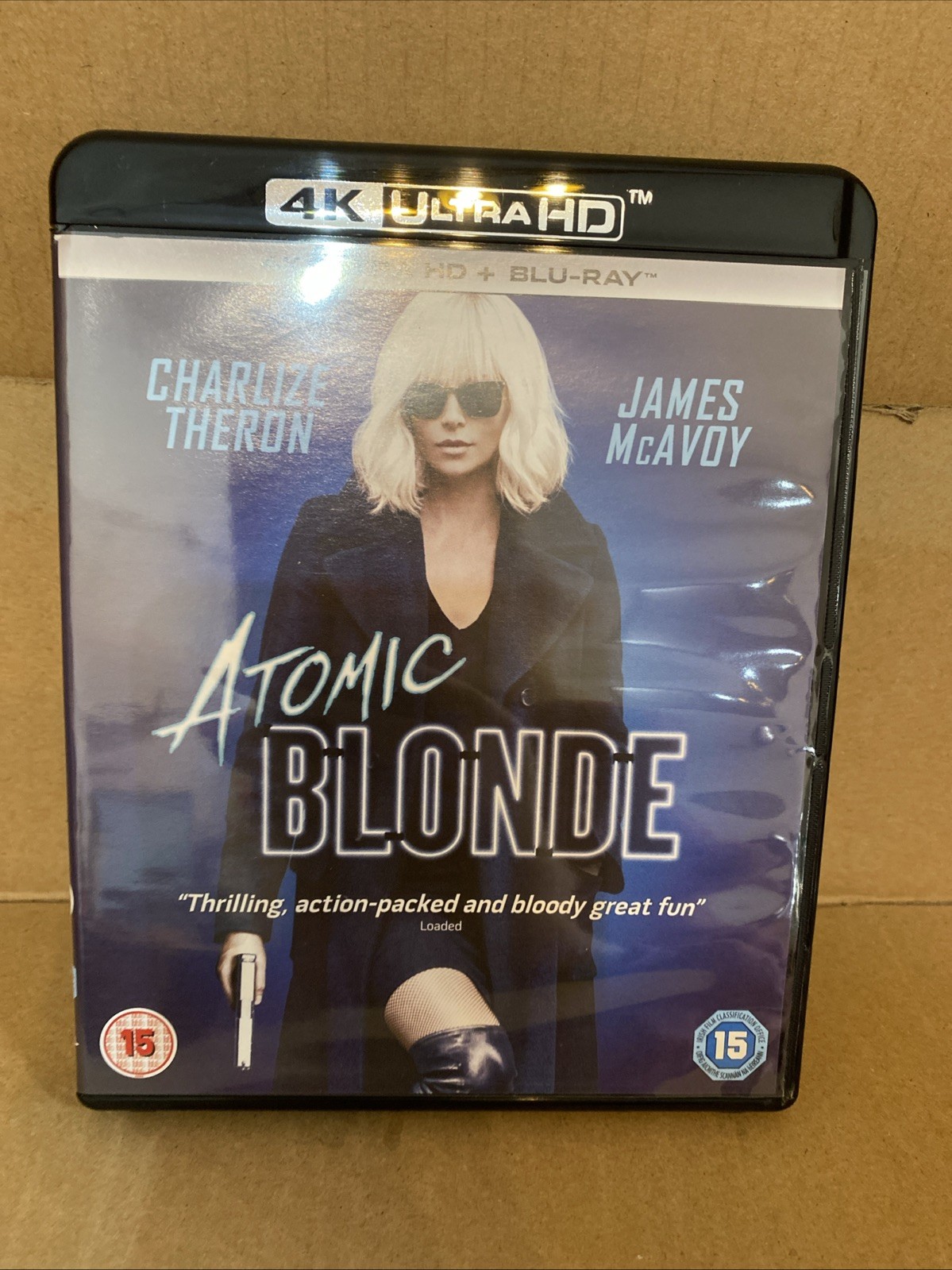 Atomic Blonde 4K UHD+Blu-ray