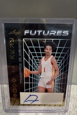 2024 Leaf Futures - Autographs Trentyn Flowers #A-TF2 Gold /99 (AU, RC)