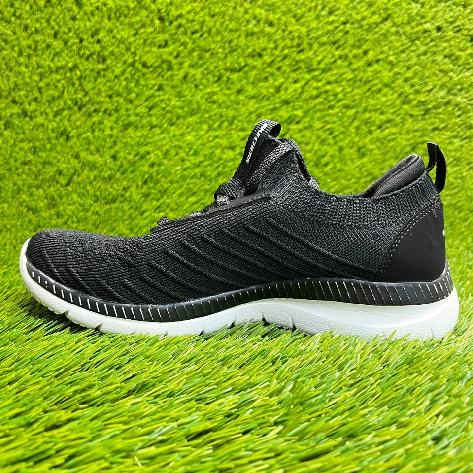 Zapatos deportivos Skechers Memory Foam Bountiful para mujer talla 6 negros blancos Foto 2 de 4