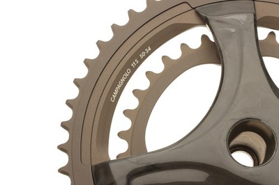 Campagnolo Super Record Titanium Crankset 50/34T 11 Compact 172.5
