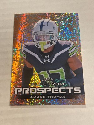 2024 LEAF ELECTRUM AMARE THOMAS 5/45 BRONZE ROOKIE UAB HOUSTON G3