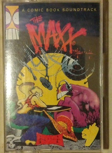 RARE Sam Kieth The Maxx Maxximum Sound (A) Comic Book Soundtrack Tape 1993 MINT