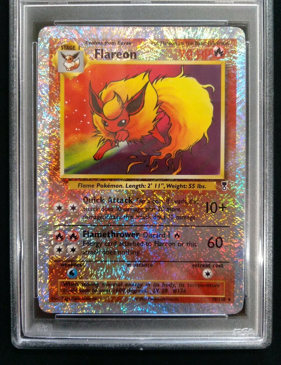 フレアオンEX 2016年 ポケユンコレクション1stエディション PSA9