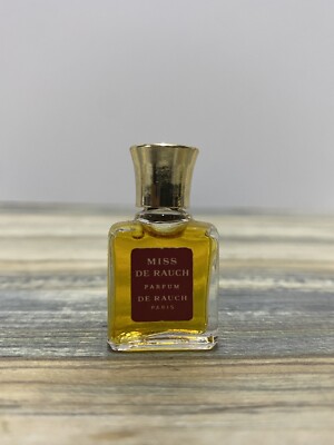 MISS DE RAUCH PARIS  PERFUME BOTTLE MINI TRAVEL SIZE