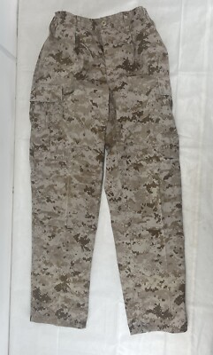 USMC Marine Corps Desert Digital MARPAT Trousers Small Regular BDU Pants  MCCU | eBay