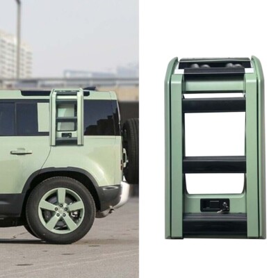 Grasmere Green for Defender 130 110 90 2020-2024 Foldable Liftable Ladder Frame