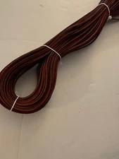 RAWLINGS/TANNERS PREMIUM LEATHER PRIMO GLOVE LACE 1/4" BY 72" OXBLOOD COLOR