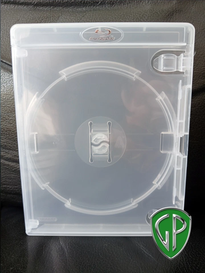 5 x Amaray Arrow/88 Films Clear 1-Disc Blu Ray Cases (14 mm Spine Replacement)