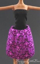 Muñeca Monster High C.A.M. Vestido negro y púrpura Create a Monster Werewolf Girl