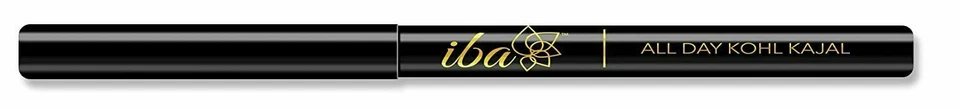 Iba All Day Kohl Kajal, Jet Black, 0.35g l Smudge Proof l Waterproof l 24 hr Lon - Image 2 of 2