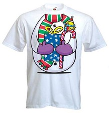 T-Shirt De No�l Pour Enfant - Costume Cadeau Pr�sent F�te Fantaisie