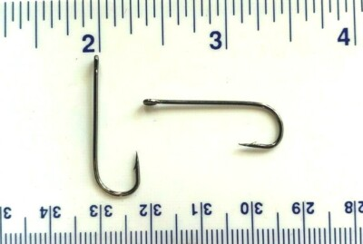 #ad 100 super strong 9146 2X strength GT Black Nickel Aberdeen Fishing Hooks size 4 $12.49