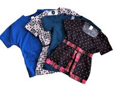 Lot of 4 Cherokee Womens Scrub Tops XS