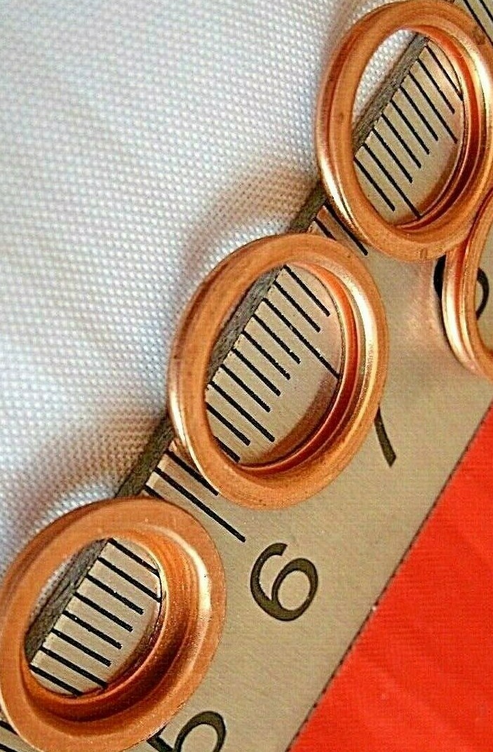 1 Set Of 3 Rover P4 60 75 90 105 Rocker Cover Fixing Nut Copper Sealing Washers eBay