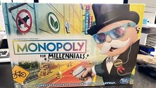 Hasbro Monopoly For Millennials Board Game Sealed New