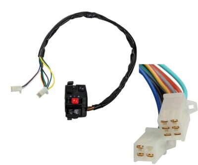 6+3 WIRES IGNITION KILL SWITCH for ATV QUAD GY6 MOPED SCOOTER KS53