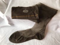 Vintage 1940s Stockings Rare Usa Gotham Gold Stripe Seam Cuban Curvy Pinup Sz 11 Vintage 1940s Stockings Rare Usa Gotham Gold Stripe Seam Cuban Curvy Pinup Sz 11