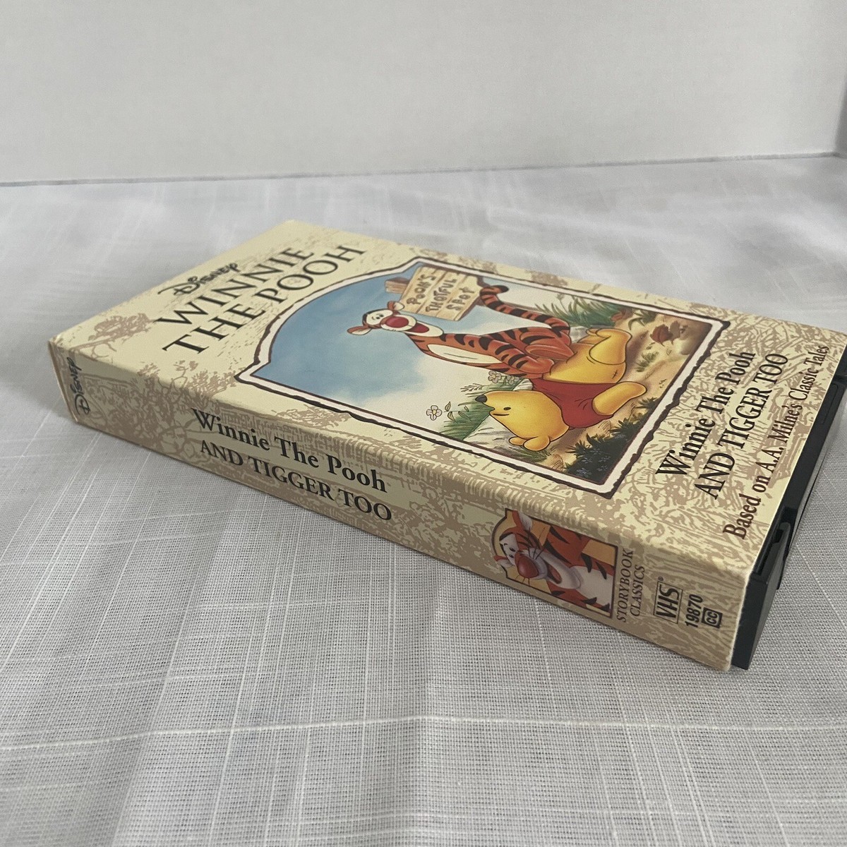 Winnie the Pooh and Tigger Too Pooh's VHS 2000 Walt Disney Video
