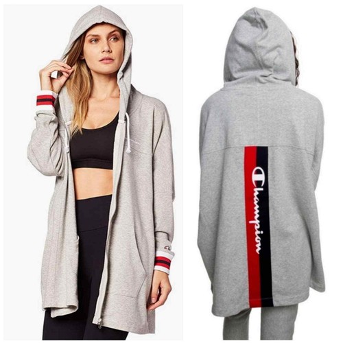 Zipper Cardigan Zipp Reverse Wave Gray 